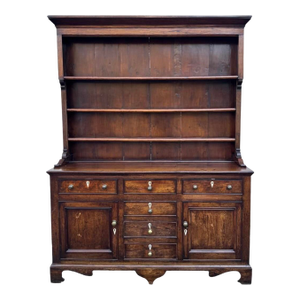Antique English Oak Welsh Dresser