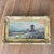Beautiful ornate gold framed heavy applied plaster with an old world windmill painting. Oil on canvas thick paint...
