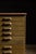 Wood Vintage Ten Drawer Flat File With Hairpin Legs For Sale - Image 7 of 8