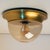 Amber Glass Flush Mount in style of Limburg, 1960s For Sale - Image 16 of 18