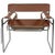 Wasilly Chair in Cognac Leather by Michel Brauer For Sale - Image 18 of 18
