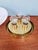 Ceiling Light in Brass and White Murano Glass, Hillebrand Lightning, 1970s from Hillebrand Lighting For Sale - Image 16 of 18