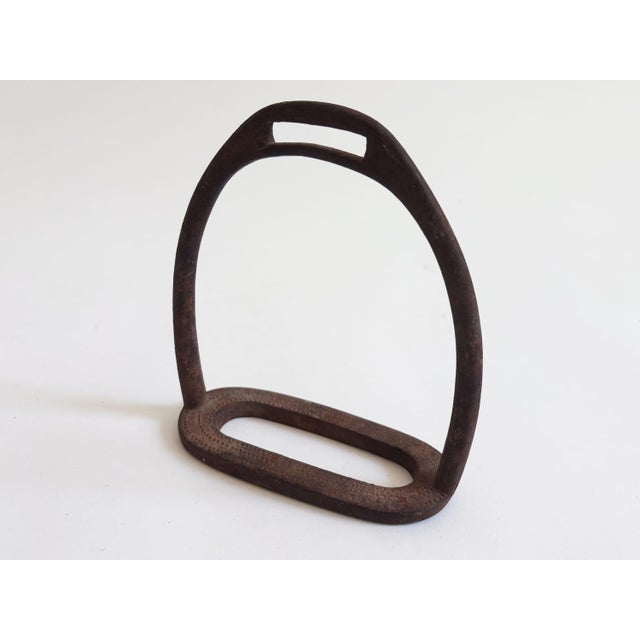 1900s Antique English Wilkinson & Kidd Equestrian Horse Saddle Stirrup, Single For Sale In Minneapolis - Image 6 of 7