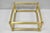 Vintage Mastercraft Hollywood Regency Square Brass Coffee Table Base Only For Sale - Image 15 of 16