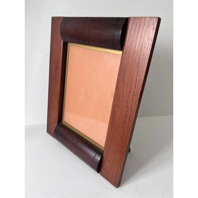 Art Deco French Art Deco Wooden Picture Frame For Sale - Image 3 of 10