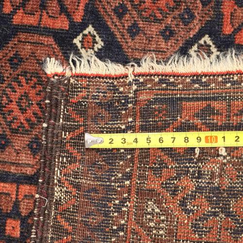 Textile Beluchi Rug in Wool, Iran For Sale - Image 7 of 8