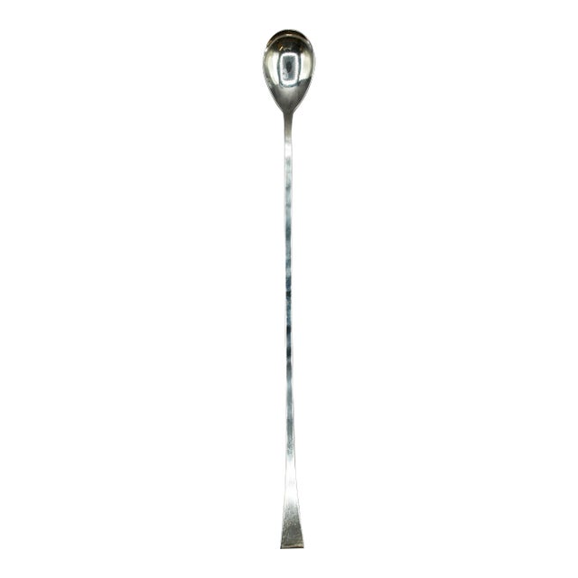 Mid 20th Century Mid Century Modern American Gorham Sterling Silver Bar or Martini Spoon For Sale