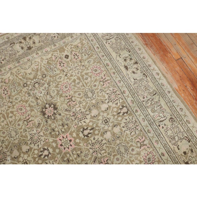 Brown Persian Bidjar rug no. j3432 For Sale In New York - Image 6 of 8