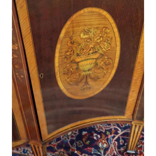 Edwards & Roberts 19th Century Adam Style Inlaid Mahogany Commode Server For Sale - Image 12 of 14