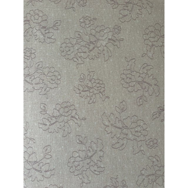 NINA, ROSEWATER Faint contours of stems, leaves and flowers. In situ, Nina creates a sweeping three-dimensional illusion...