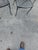 Mid-Century Modern Mid 20th Century Wrought Iron Mid Century Style Table & 6 Chairs For Sale - Image 3 of 5
