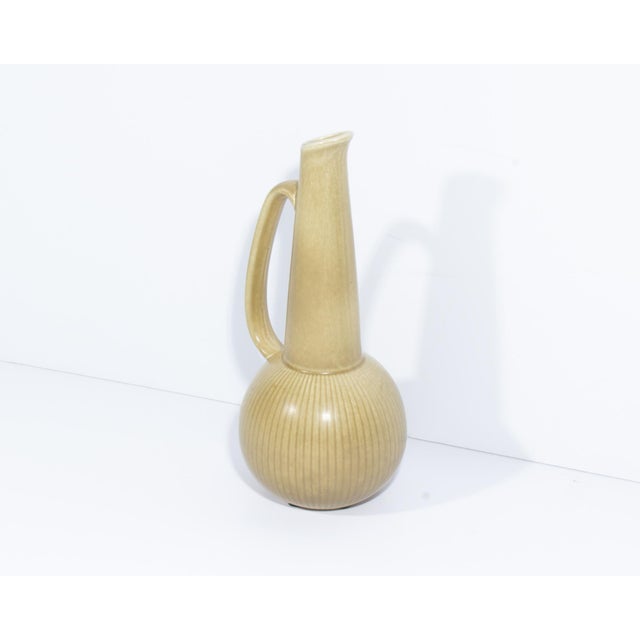 Rörstrand 1960s “Ritzi” Model 8 Ceramic Pitcher by Gunnar Nylund for Rörstrand For Sale - Image 4 of 6