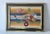 Vintage Needlepoint Tapestry Abstract Geometric Design Framed For Sale - Image 4 of 13