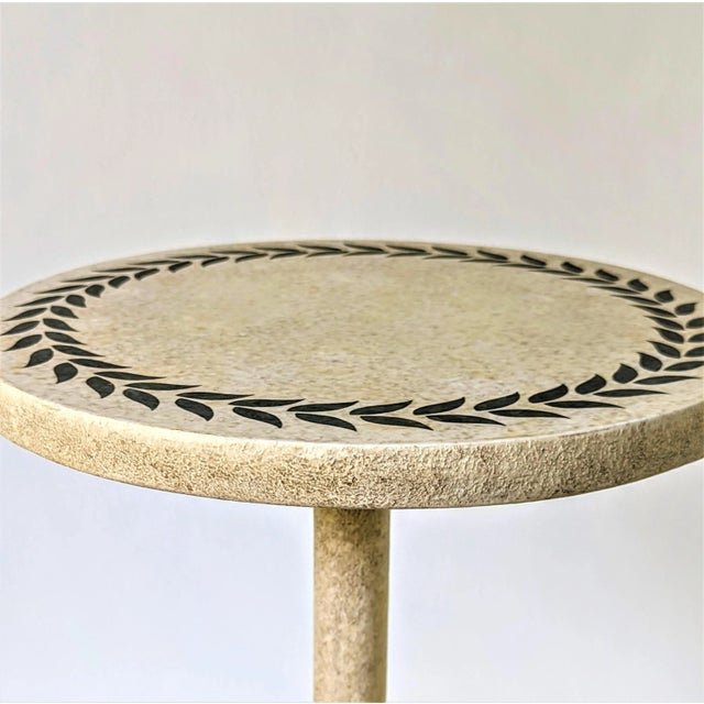 Contemporary Roma Artisan Accent Table For Sale - Image 3 of 6