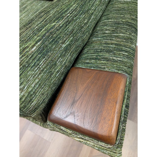 1960s Mid Century Modern Attributed to Adrian Pearsall for Craft Associates 2313-S Sofa - Restored For Sale - Image 15 of 18