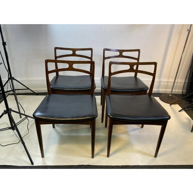 1960s 1960s Johannes Andersen Model # 94 Rosewood Dining Chairs - Set of 4 For Sale - Image 5 of 13