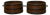 Pair of Antique English Bushel Measures with Iron Bands, Rustic Decor For Sale