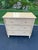Mid-Century Modern Petite Three Drawer Chest, Wicker and Wood, Bohemian Style, 1980s For Sale - Image 3 of 18
