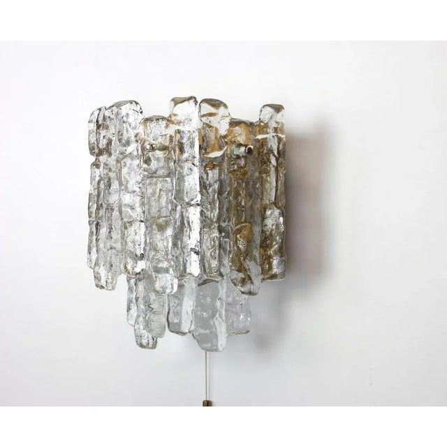 1960s Large Austrian Sconces Wall Lights from Kalmar, 1960s, Set of 2 For Sale - Image 5 of 11