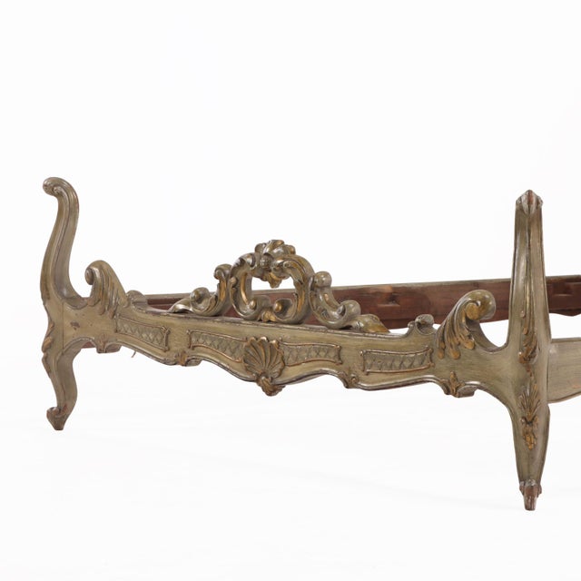 French A French Louis XV Style Full-Size Bed, C. 1930. For Sale - Image 3 of 8