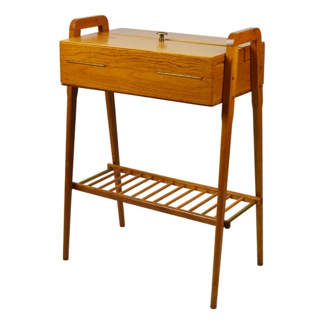 Wooden Thread Cabinet, 1970s For Sale