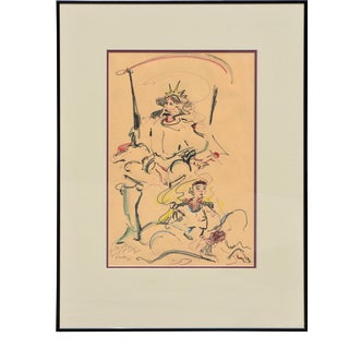 Knight and Damsel by Bruce Cowden For Sale