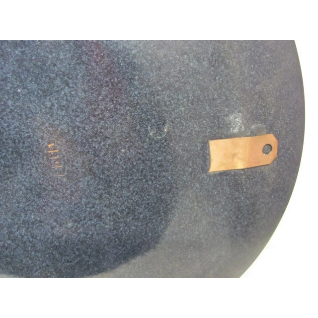 Metal 1970s Sascha Brastoff Copper Glass and Enamel Wall Plaque For Sale - Image 7 of 9