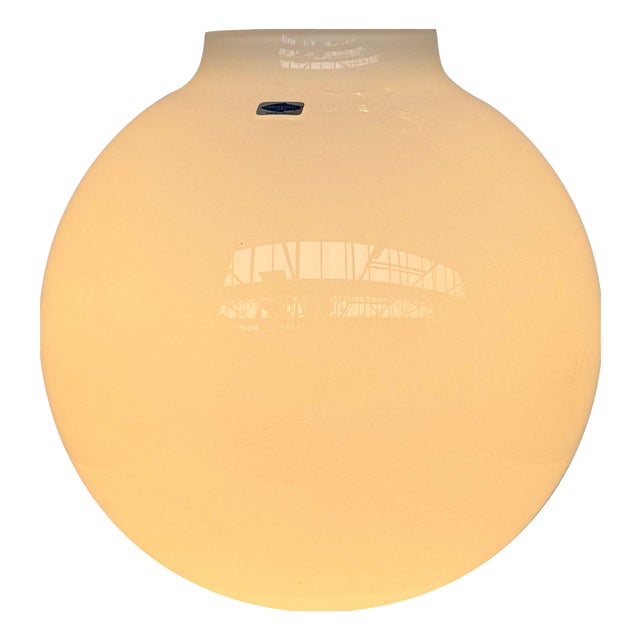 Vintage Spherical Table Lamp, 1980s For Sale
