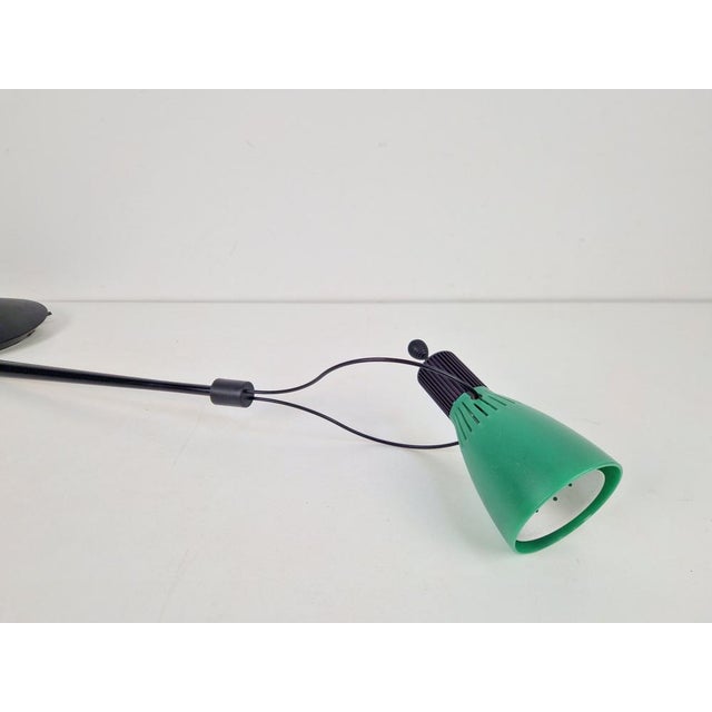Nunk pendant lamp spot by Carlo Forcolini for Nemo, 1993 green Rare pendant lamp which has a spot function. adjustable...