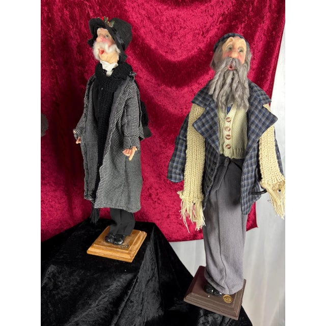 Black The Grand Victorian Ensemble: 7 Large Jacqueline Kent Carolers (2003-2006) | Boxes & COAs Included For Sale - Image 8 of 15