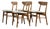 Model 210 Dining Chairs by Thomas Harlev for Farstrup Møbler, 1960s, Set of 4 For Sale