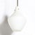 This pair of Mid-Century Modernist Murano glass pendant chandeliers, crafted in Italy circa 1960, embodies the exquisite...