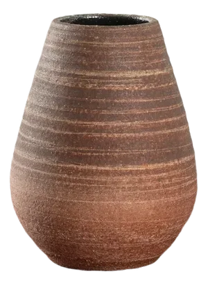 Grated Red Vase from Accolay, 1960s