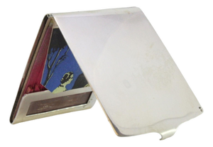 Silver Matchbook with Matches