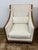 French Modernist Slope Arm Lounge Chairs, Pair For Sale - Image 4 of 12
