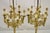Antique Gothic Revival Gold Bronze Figural Candelabra Table Lamps - A Pair For Sale - Image 10 of 11