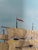 2018 Signed "Brennan" Folk Art Maritime Sailing Ship Painting in Ornate Frame For Sale - Image 13 of 17