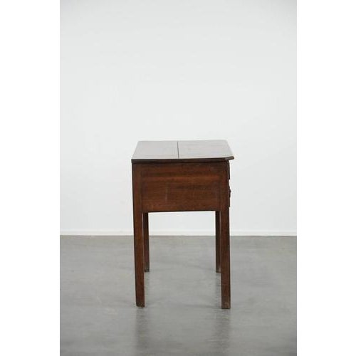 Antique English Oak Side Table, 1700s For Sale - Image 4 of 17