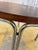 Round Dining Table in Rosewood and Chrome For Sale - Image 9 of 11