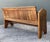 Wood Vintage Adjustable Train Station Bench For Sale - Image 7 of 12