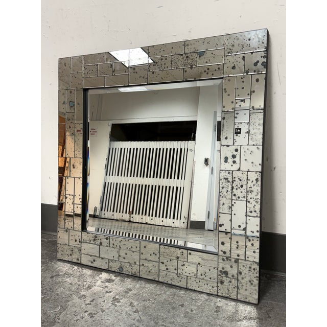 Design Plus Gallery presents a Mirrored Paneled Wall Mirror from Coaster Fine Furniture. A central mirrored plate with a...