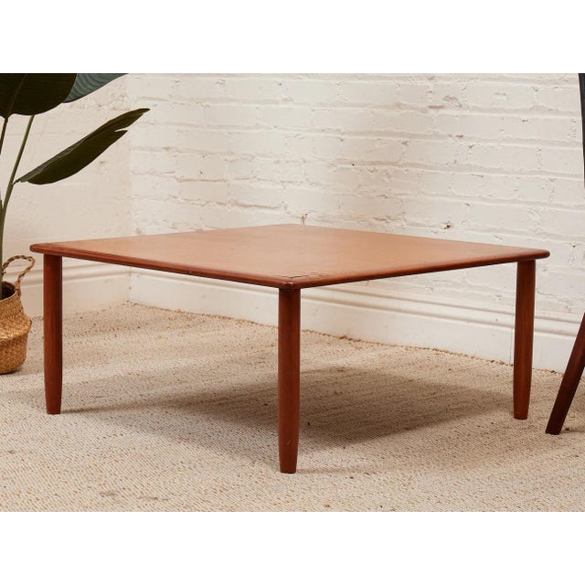 Mid 20th Century Teak Coffee Table For Sale - Image 4 of 8