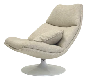 Cream F511 Armchair by Geoffrey Harcourt for Artifort, 1970s