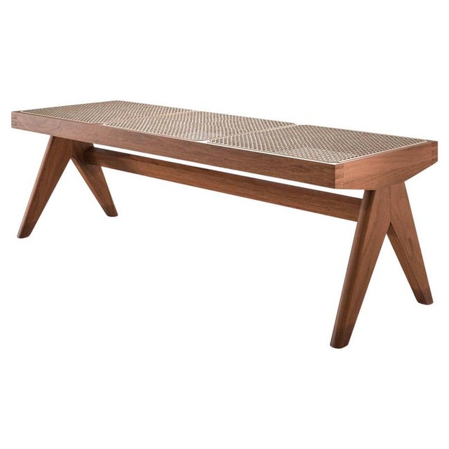 Civil Bench by Pierre Jeanneret For Sale - Image 9 of 9