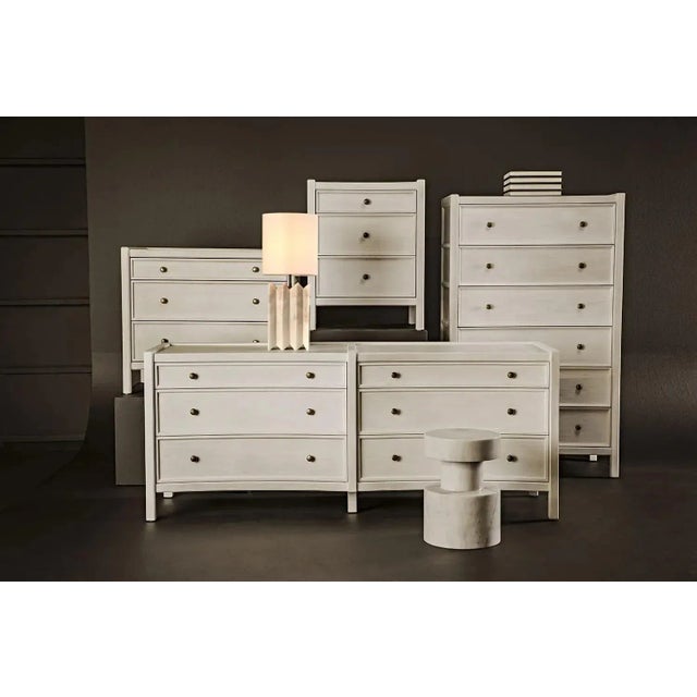 NOIR Hampton Night Stand 24", White Wash For Sale In Los Angeles - Image 6 of 6