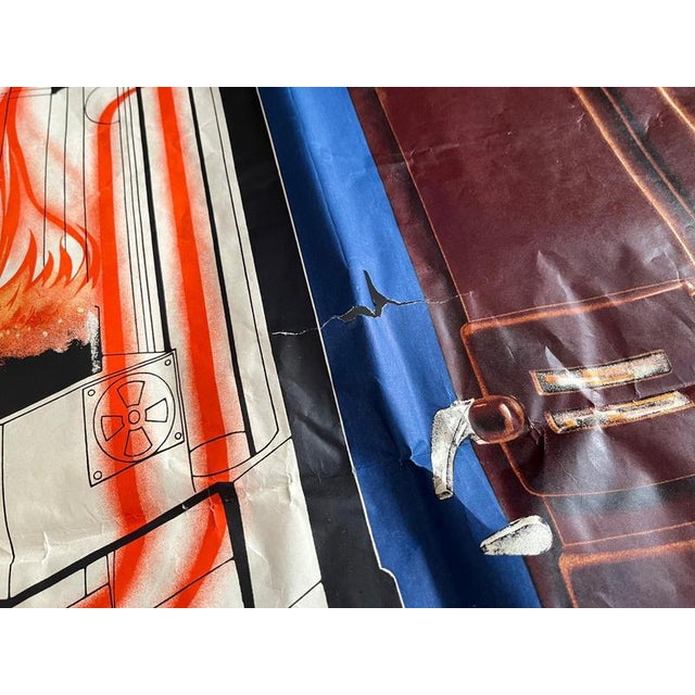 Large Advertising Stove Heating Super Norma Poster, 1930s For Sale - Image 3 of 7