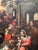 Textile "The Adoration of the Magi" Oil on Canvas Painting, Old Master School For Sale - Image 7 of 12