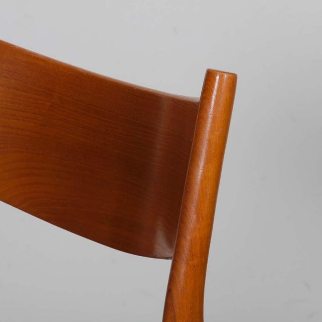 Wood Vintage Chairs from Consorzio Sedie Friuli, 1960, Set of 6 For Sale - Image 7 of 10