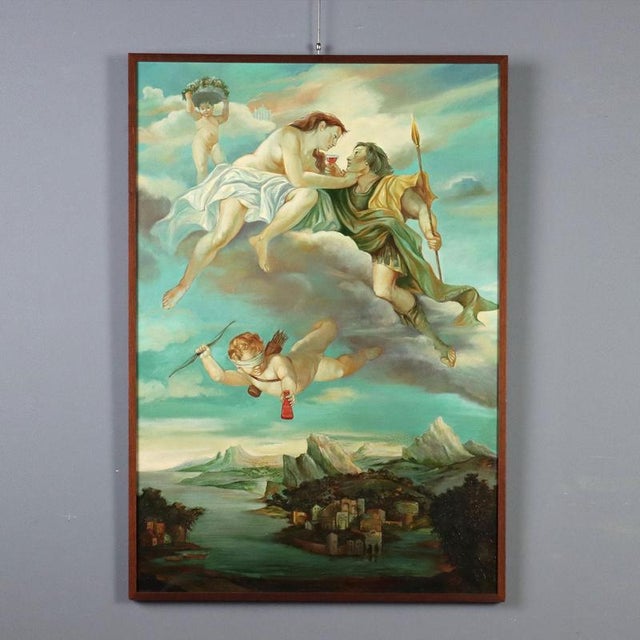 Antonella Cappuccio, Mythological Scene, Oil on Canvas For Sale - Image 12 of 12