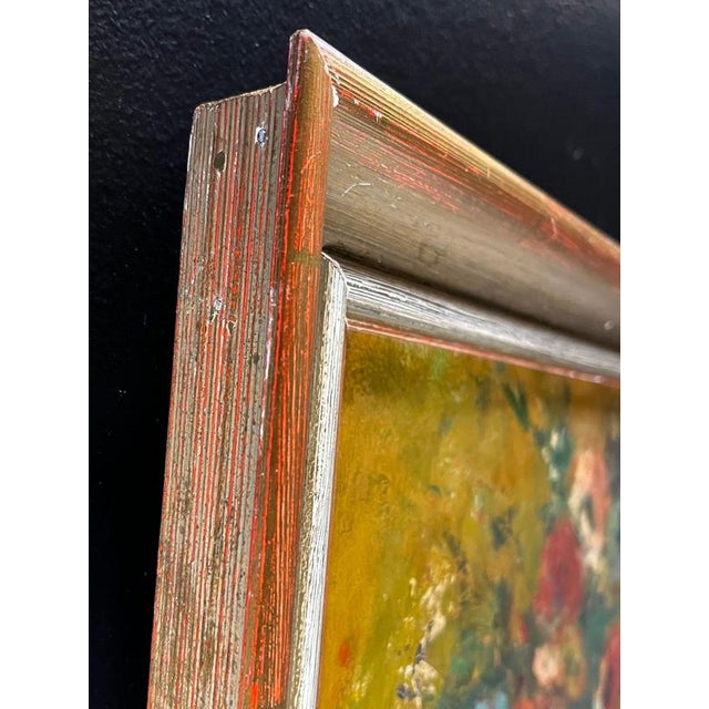 Baldo Guberti, Flowers, Oil on Masonite, 1940s For Sale - Image 9 of 12